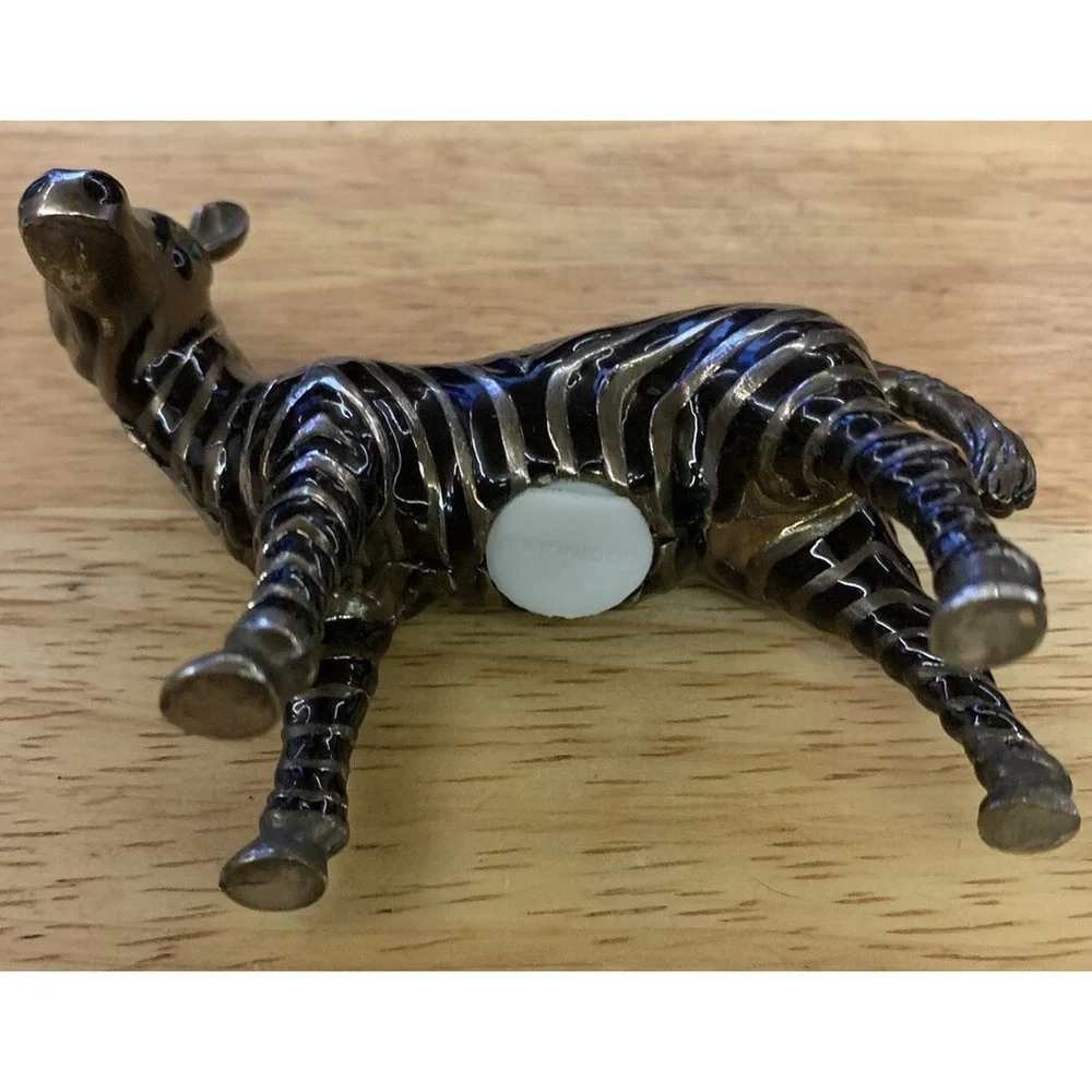 Godinger Zebra Salt & Pepper Shaker 4.75